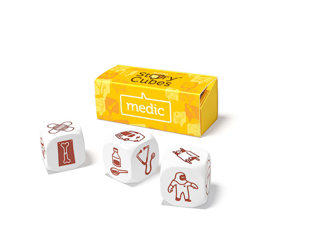 Story Cubes emergência board game