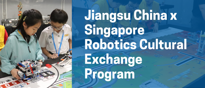 Jiangsu China x Singapore Robotics Cultural Exchange Program: RoboJoy & Duck Learning