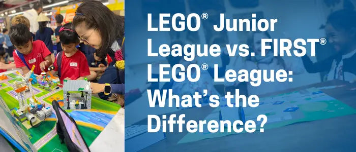 LEGO® Junior League vs. FIRST® LEGO® League: What’s the Difference?