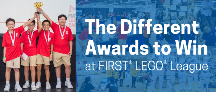 List of all the Different Awards for FIRST LEGO League (2020)