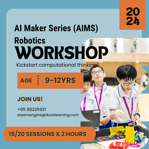 AI Maker Series (AIMS) Robotics Workshop | Competition Training - STEAM ENGINE