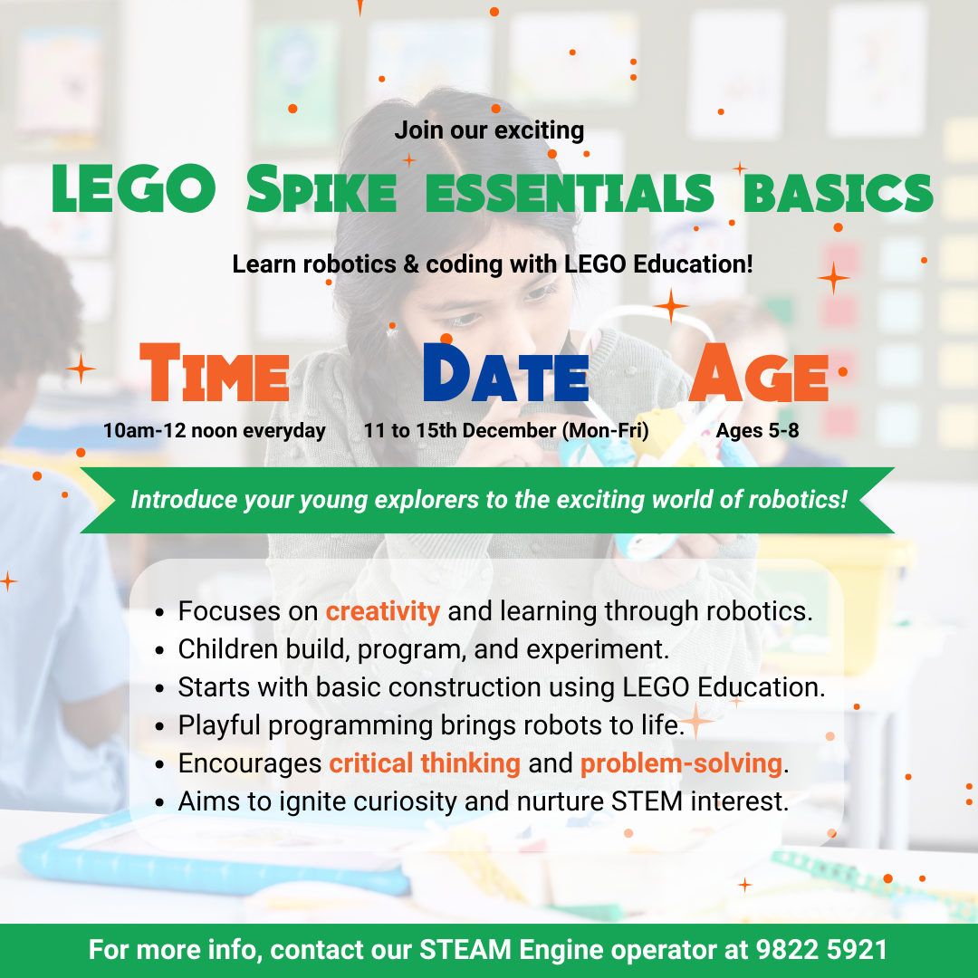 Ready to Robo! with LEGO Education Spike Essentials (Basic) - STEAM Engine