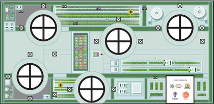 Upper Primary & Secondary Playfield, Size of playfield: ~2360mm by ~1420mm (PREORDER)