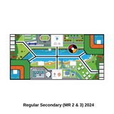 PREORDER (5-7 days) Challenge Mat for National Robotics Competition (NRC) & Global Robotics Games (GRG) 2024