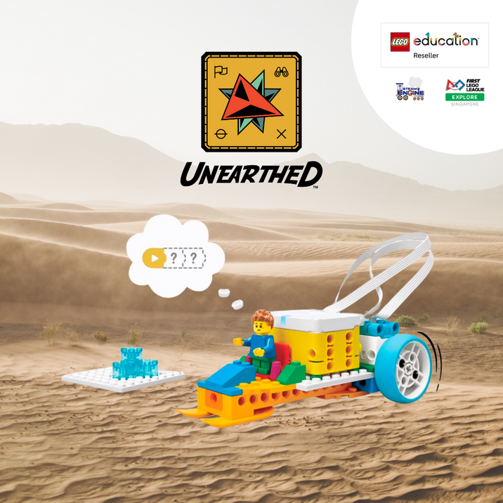 Archaeology Theme | LEGO® Education SPIKE™ Prime/Essential FIRST LEGO League Holiday Workshop - STEAM Engine