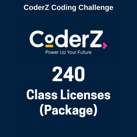 CoderZ Licenses (Bulk) - 240 pax