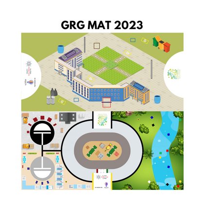 Challenge Mat for National Robotics Competition (NRC) 2023