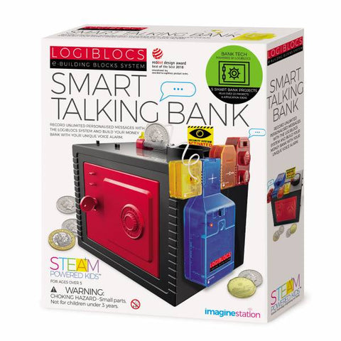 Imagine Station Logiblocs Smart Talking Bank Kit (06810)