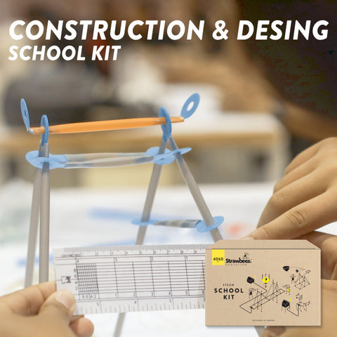 Strawbees Design and Construction School Kit (STEAM School Kit) (SB045)